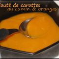 Velouté de carottes au cumin &orange, Recette[...]