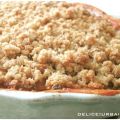 Crumble de tomate sechees, chevre, et parmesan,[...]