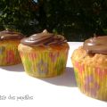 ~Muffins aux bananes au coeur de Nutella~