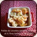 Poêlée de crevettes à l'échalote, au fromage[...]
