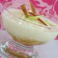 Riz au lait, poêlée de pommes caramélisées