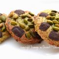 Cookies au pandan, chocolat et pistaches[...]