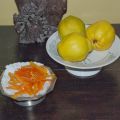 Pâte de coings et zestes confits