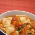 Soupe aux légumes et aux raviolis, Recette[...]