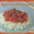 Boulettes de viande aux épices, Recette Ptitchef