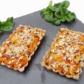 Tartelettes butternut, pomme, noisette