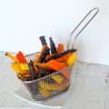 Frites de carottes multicolores au cumin[...]