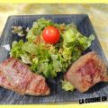 Steak de porc grillé