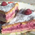 Bakewell pudding aux framboises