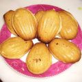 Des madeleines sans levure