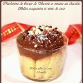 Charlottine de biscuit de Savoie, mousse aux 2[...]