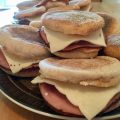 Sandwichs déjeuner pour le congélateur