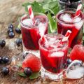 Vodka cidre cassis
