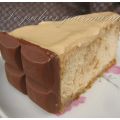 Gâteau au fromage au caramel dulce de leche