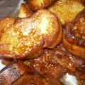 pain perdu sauce cognac