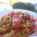 Tagliatelas frescas con atun almendrado -[...]