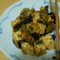 Sauté de tofu et aubergine au poivre Sichuan