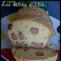 Cake aux saucisses de Strasbourg et aux olives[...]