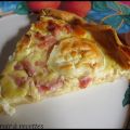 Quiche au chèvre et lardons