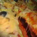 Pizza aux champignons+FROMAGE