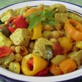 Poêlée de tofu aux pois chiches, courgette,[...]