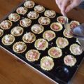 Mini-tartelettes apéritives, Recette Ptitchef