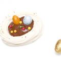 Petits nids de Pâques - meringue et chocolat