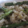 Risotto aux asperges et citron