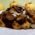 Foies de volaille aux pommes