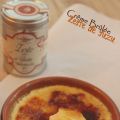 Crème brûlée au zeste de yuzu