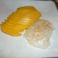 Sticky rice riz gluant à la mangue ou khao neow[...]