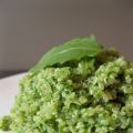 Quinoa au pesto de roquette