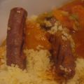 Couscous de potiron et merguez