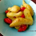 Pommes de terre nouvelle rôties et tomates[...]