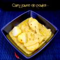 Curry jaune de poulet