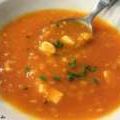 Soupe à la carotte, au lentilles corail et au[...]