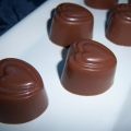 Chocolats coeur de guimauve