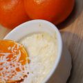 Riz au lait coco et clémentine