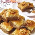 Baklawa aux noix