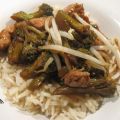 Sauté chinois de poulet et brocoli