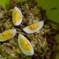 Recette de salade de haricots verts œuf durs et[...]
