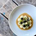 Asperges blanches, sauce miso et oeufs de[...]