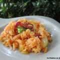 Riz poivrons et chorizo