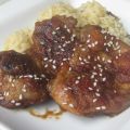 Haut de cuisse de poulet caramélisé