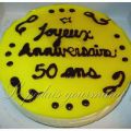 Bavarois au citron et son miroir