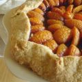 Tarte rustique aux abricots et à la myrtille