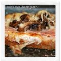 Toasts aux champignons, Recette Ptitchef