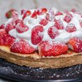 Tarte amandine aux fraises, aux framboises et à[...]