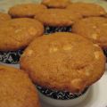 Muffins à la citrouille et chocolat blanc