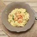 Risotto au lait de coco, crevettes et curry /[...]